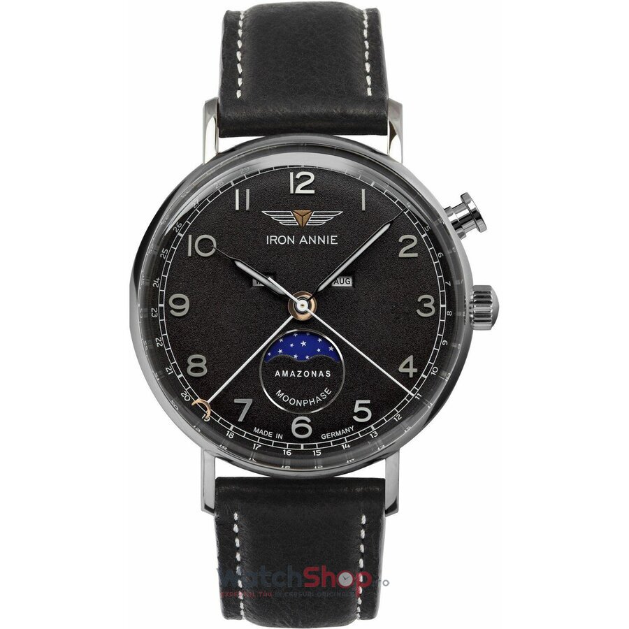 Ceas Tissot T-CLASSIC T122.417.16.011.00 Premium Cronograph Barbatesc Original de Mana